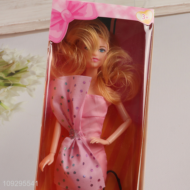 Top selling girls fashion doll dress doll wholesale
