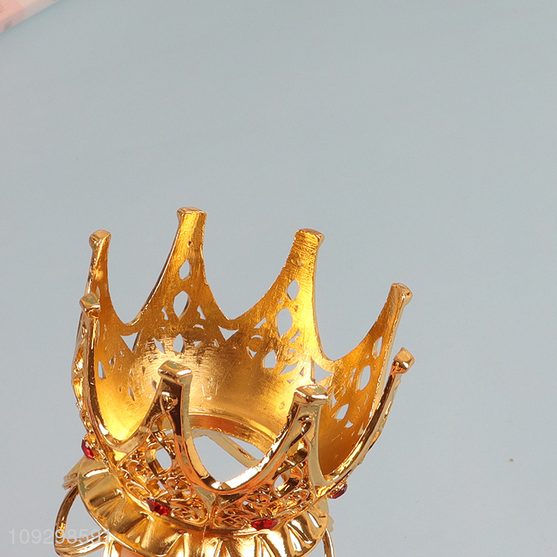 New product decorative alloy candle holder ornament