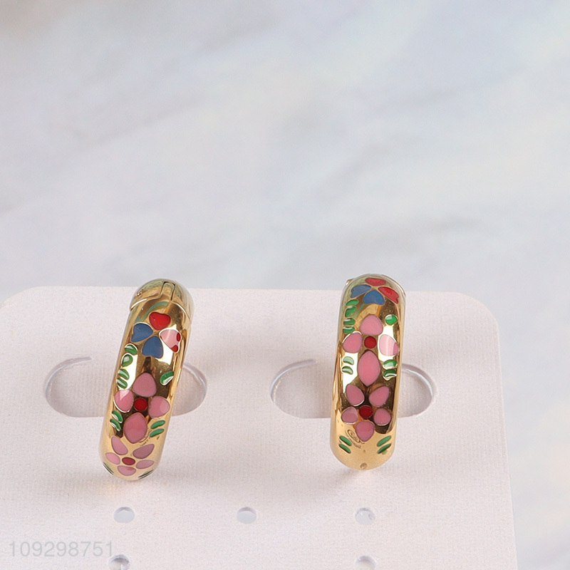 Online wholesale multicolor fashion earrings ear studs