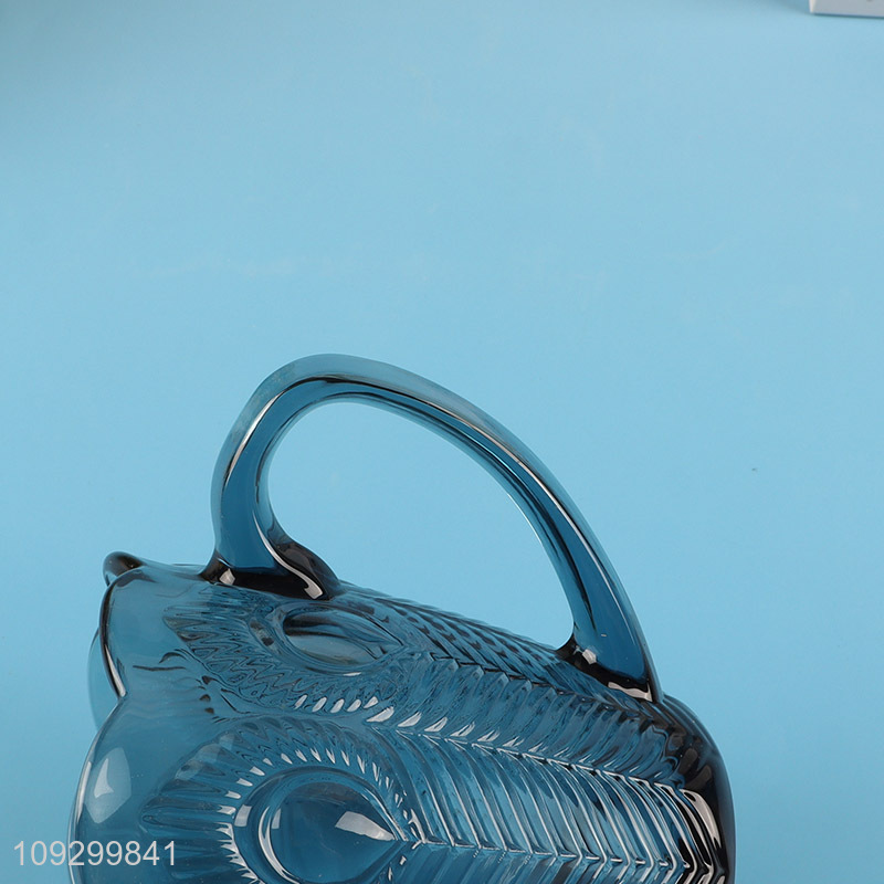 Most popular 2pcs glass water cup drinking cup with handle