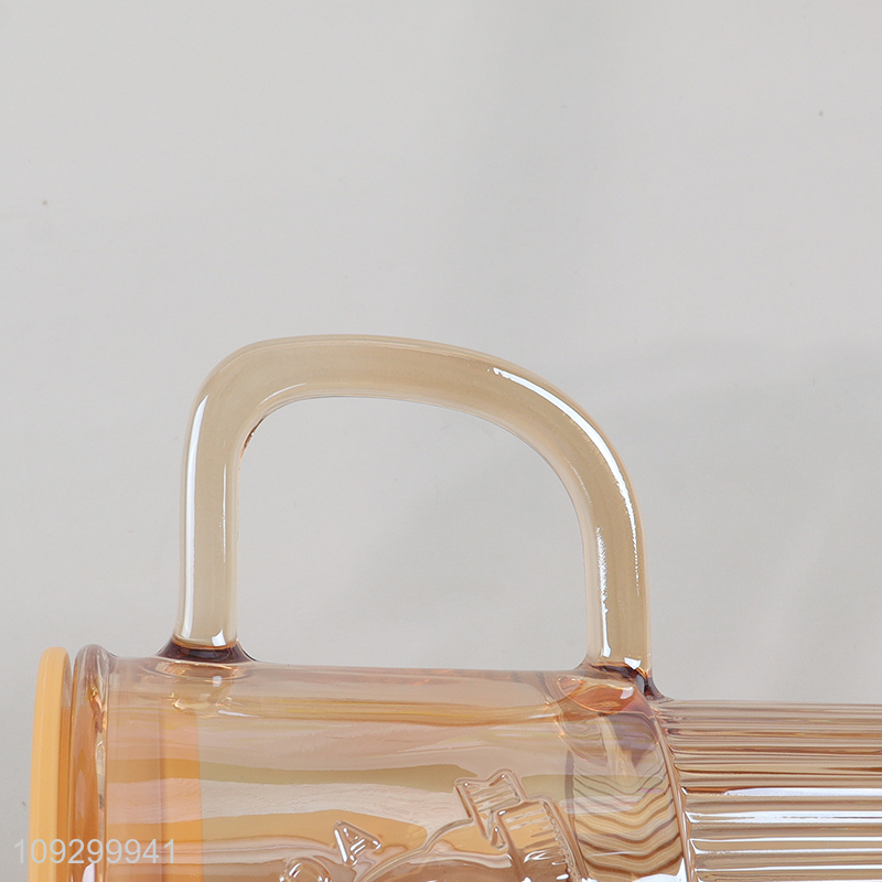 Most popular 400ml panda water cup straw cup