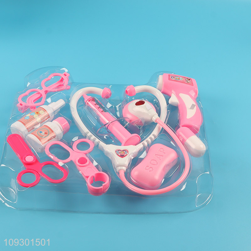 Low price kids girls doctor toys pretend play set toys