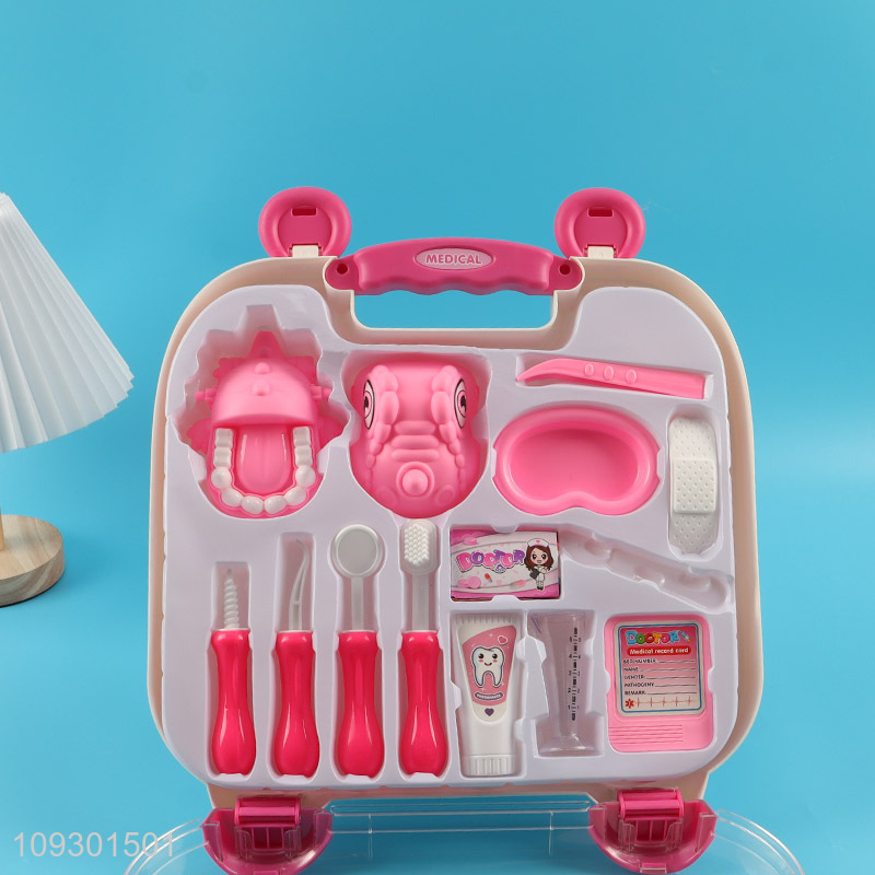 Low price kids girls doctor toys pretend play set toys