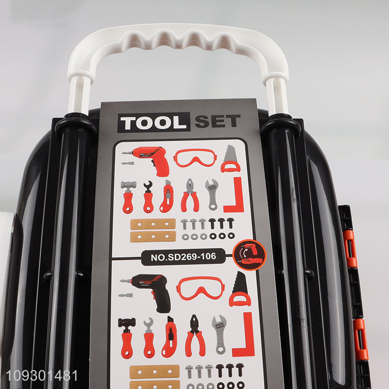 Good selling pretend play set toys diy tool set