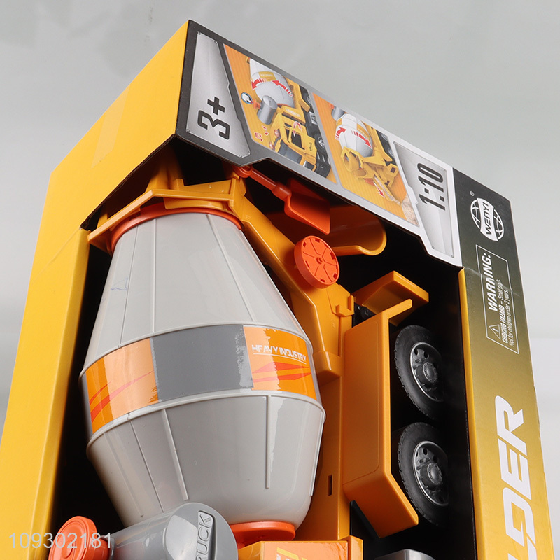 Top selling 1:10 inertial truck toys engineering truck toys