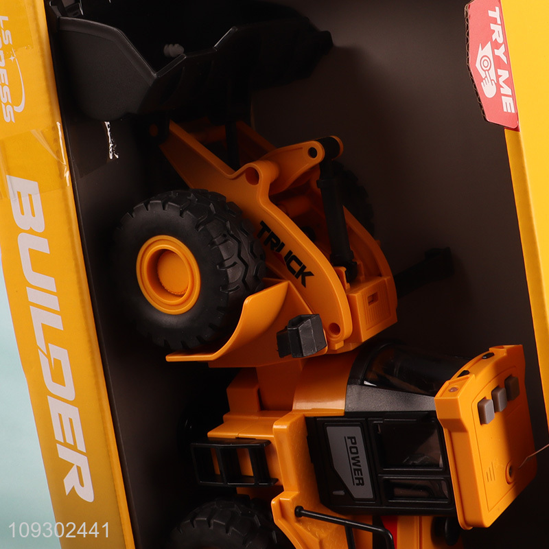 Top sale kids Inertial engineering bulldozer toys