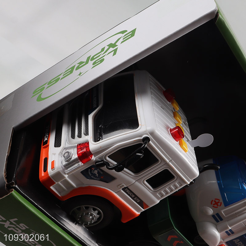 Hot products 1:16 inertial animal transport truck toys