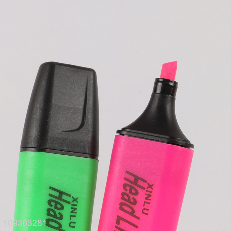 Top products non-toxic highlighter pen fluorescent pen set