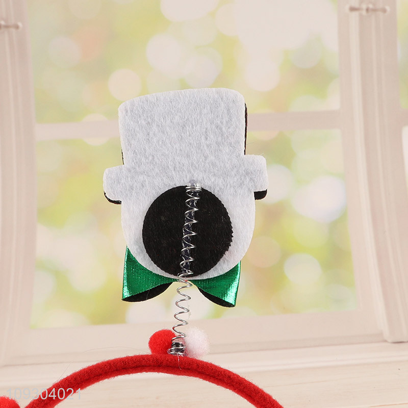 Top products snowman christmas hair hoop hair accessories