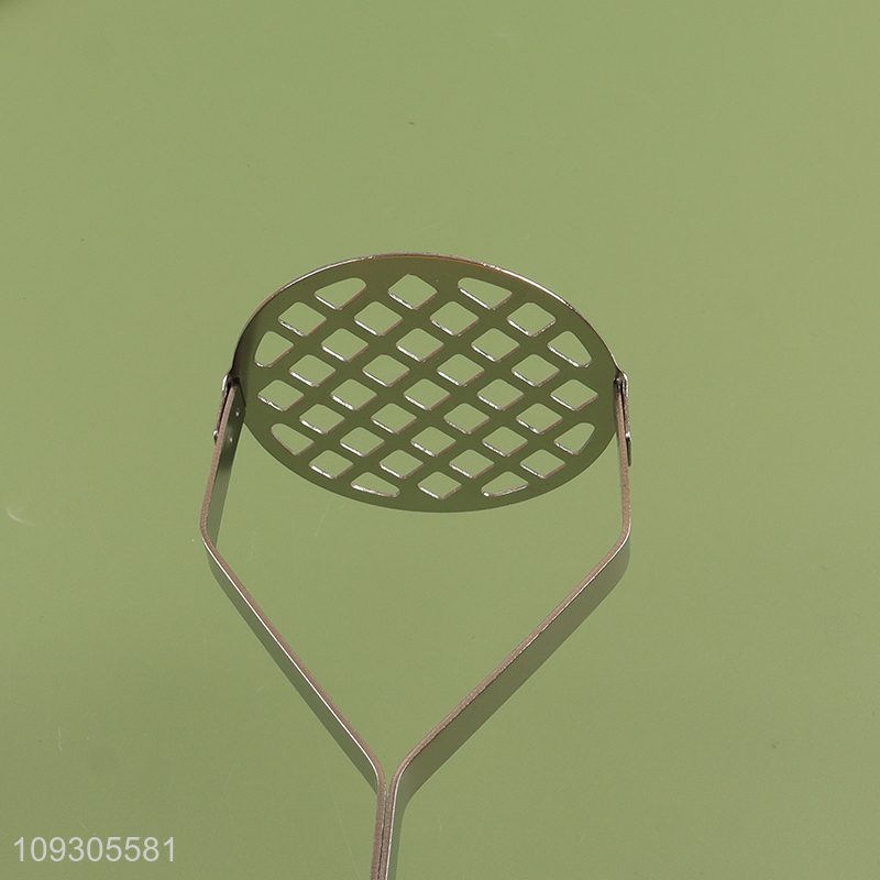 Top sale stainless steel kitchen gadget potato press