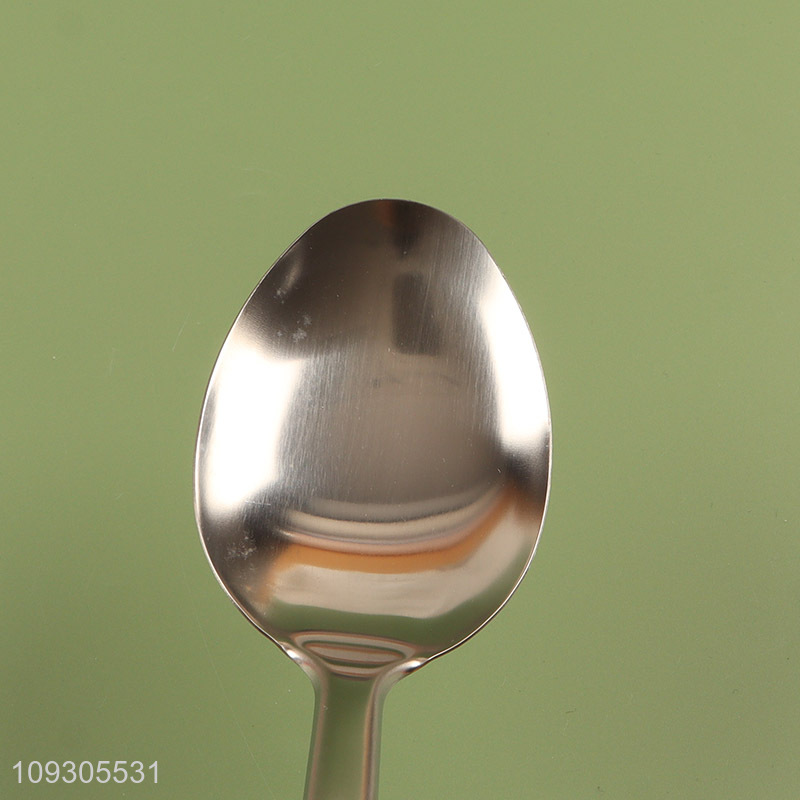 Top sale stainless steel kitchen utensil basting spoon