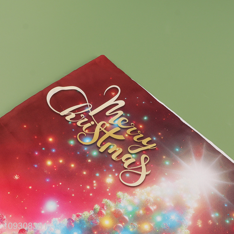 China supplier merry christmas polyester pillowcase pillow cover