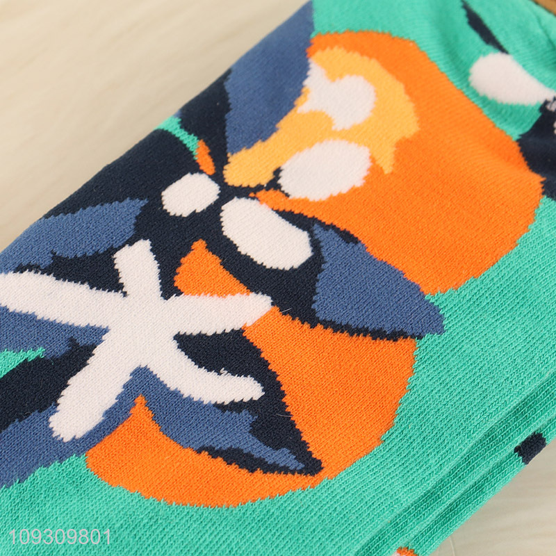 China factory fashion cotton socks women crew socks