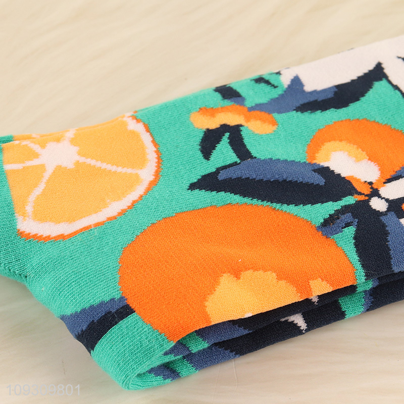 China factory fashion cotton socks women crew socks