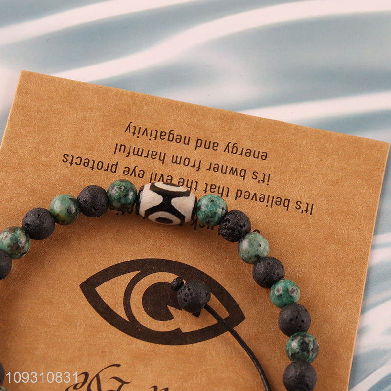 Most popular fashion jewelry stone beaded bracelet for gifts