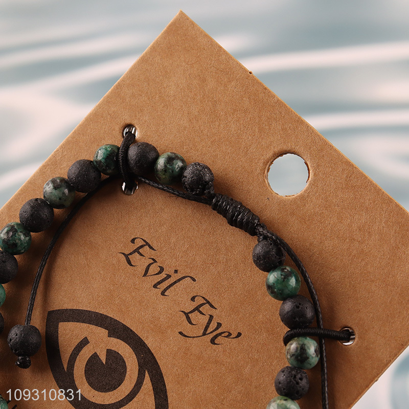Most popular fashion jewelry stone beaded bracelet for gifts