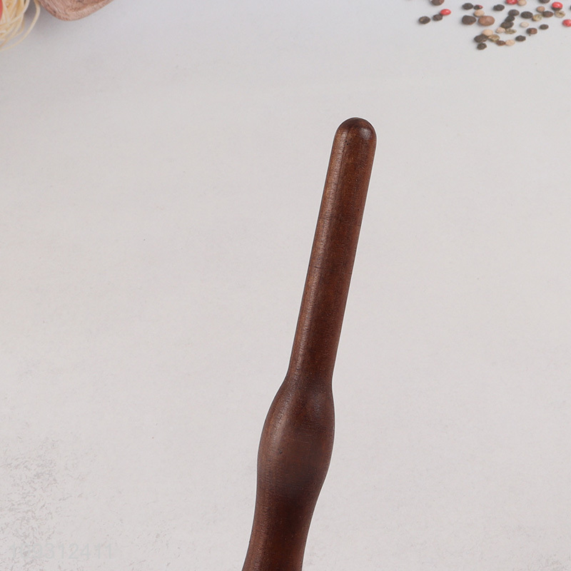 Hot products wooden home kitchen head pad with holder