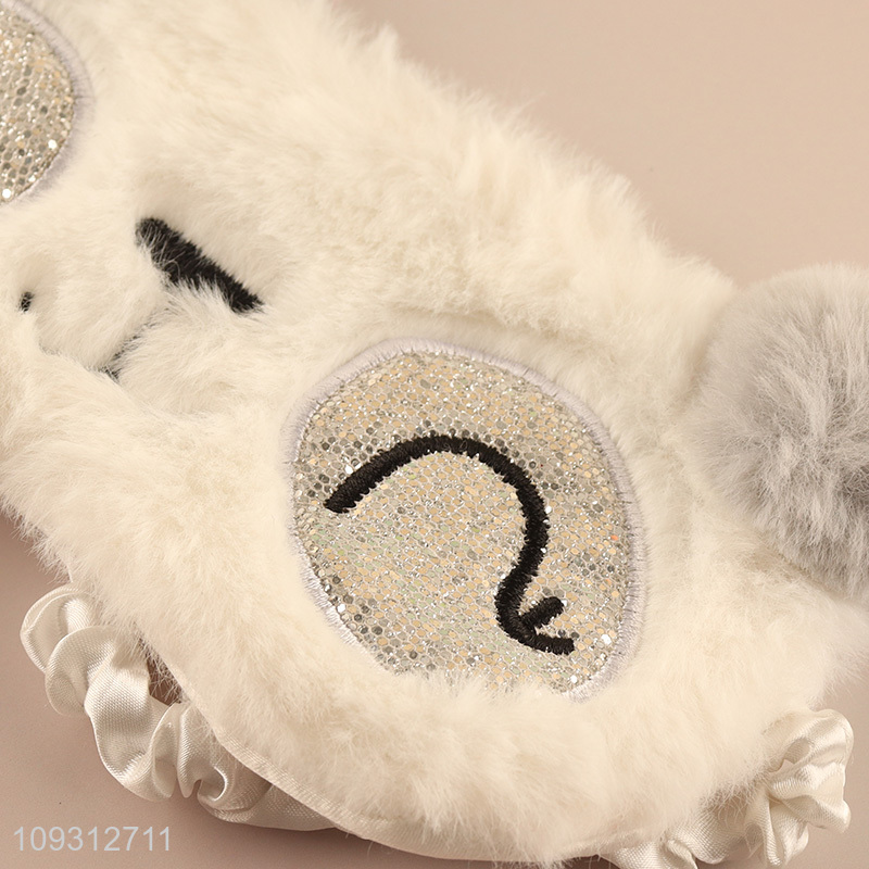 Top products plush panda travel sleeping eye mask