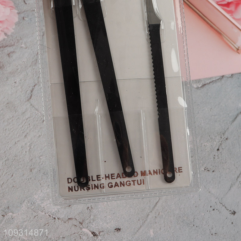 Top sale 3pcs manicure set nail beauty tool set
