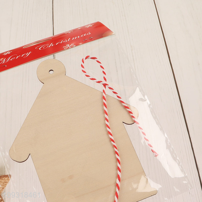 Good selling house shape christmas hanging ornament decoration