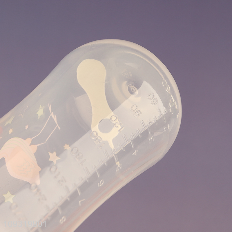 Good selling 300ml feeding bottle with handle