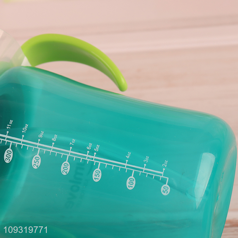 Good sale 350ML straw cup water cup with handle