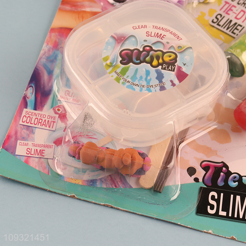 Top selling kids diy magic slime crystal slime toys