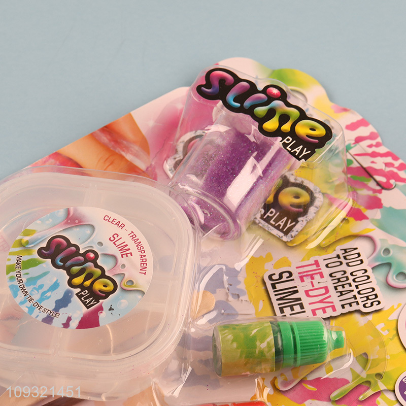 Top selling kids diy magic slime crystal slime toys