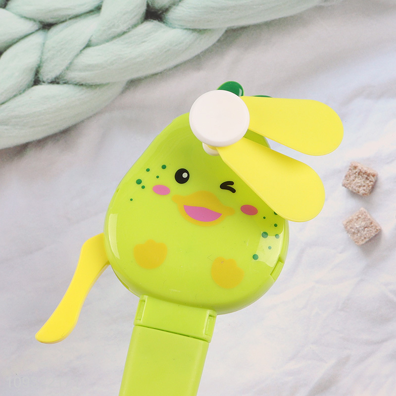 Most popular summer cartoon handheld press fan