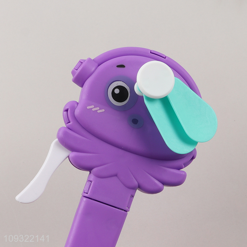 China products outdoor cartoon handheld press fan