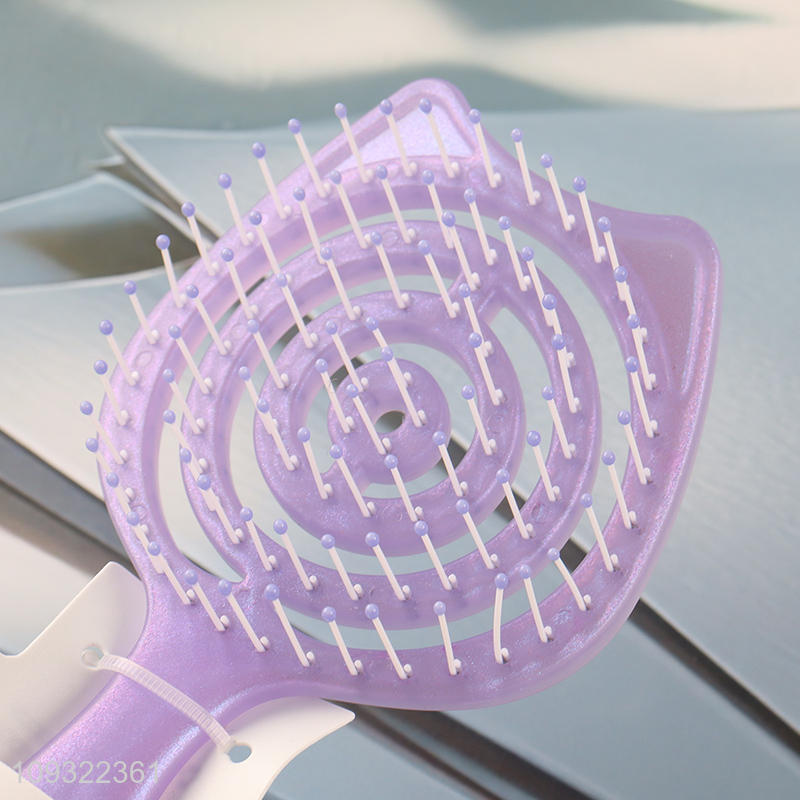 Hot selling plastic hair comb hair brush wholesale