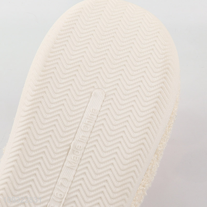 Good quality home slipper polyester slippers for women