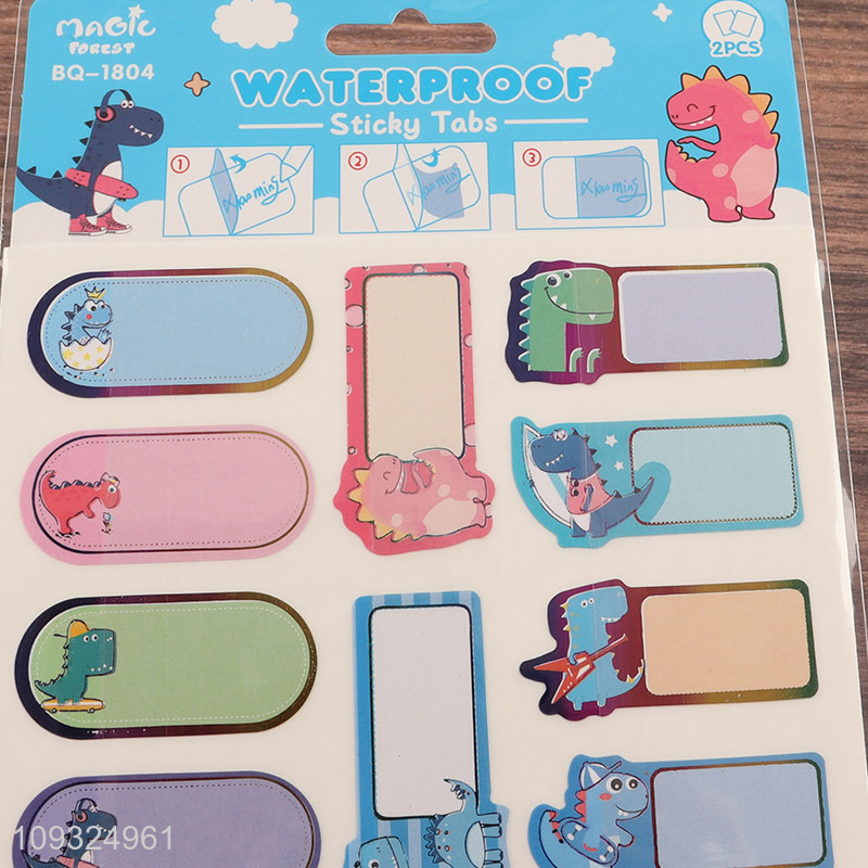 Good selling students sticky tabs name sticker