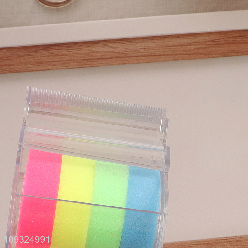 Hot selling multicolor self-adhesive tape sticky note