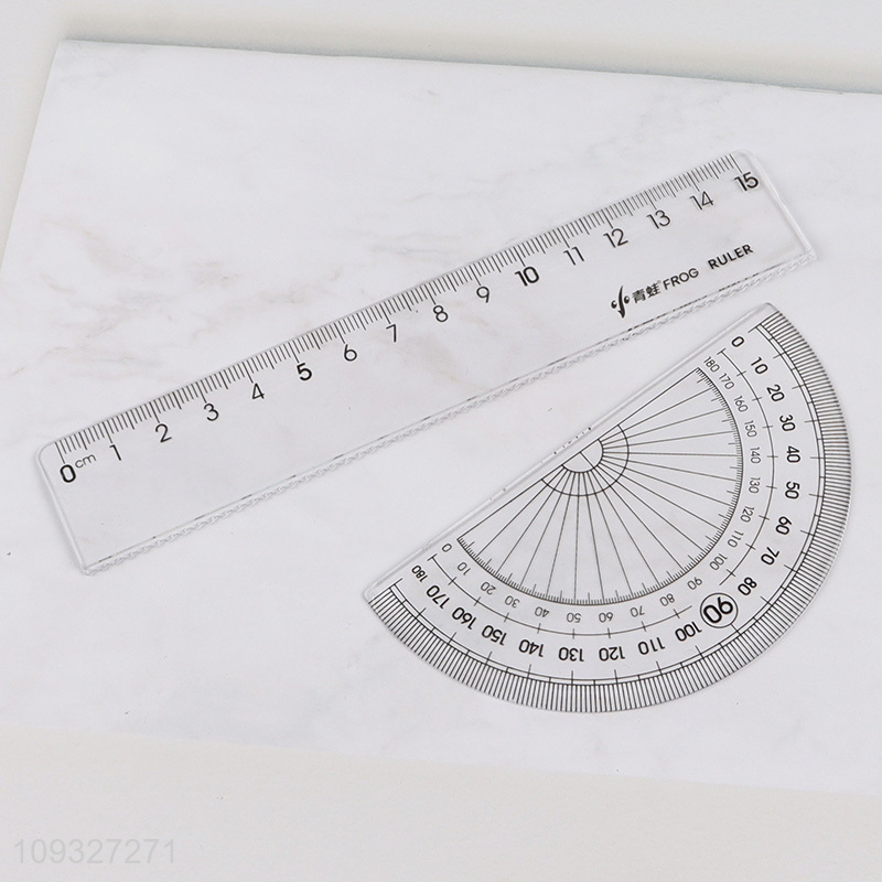 China products school students  plastic ruler set