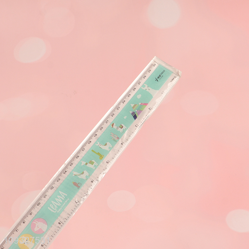 Top sale multicolor cartoon plastic ruler