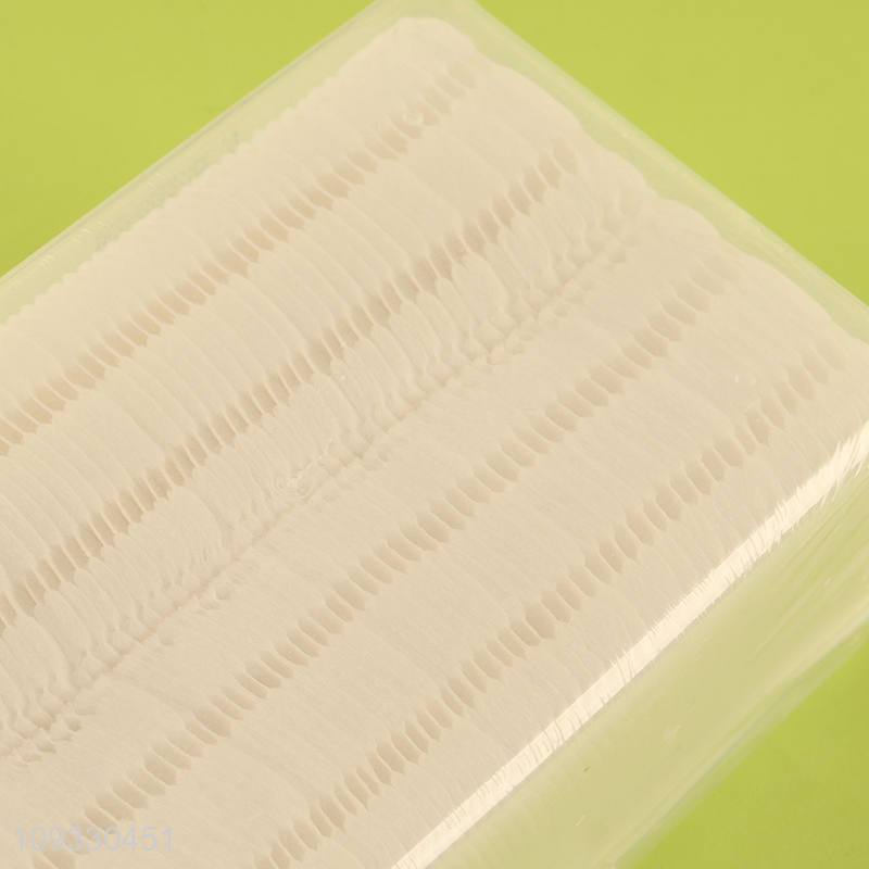 Low price disposable cotton pad makeup cotton