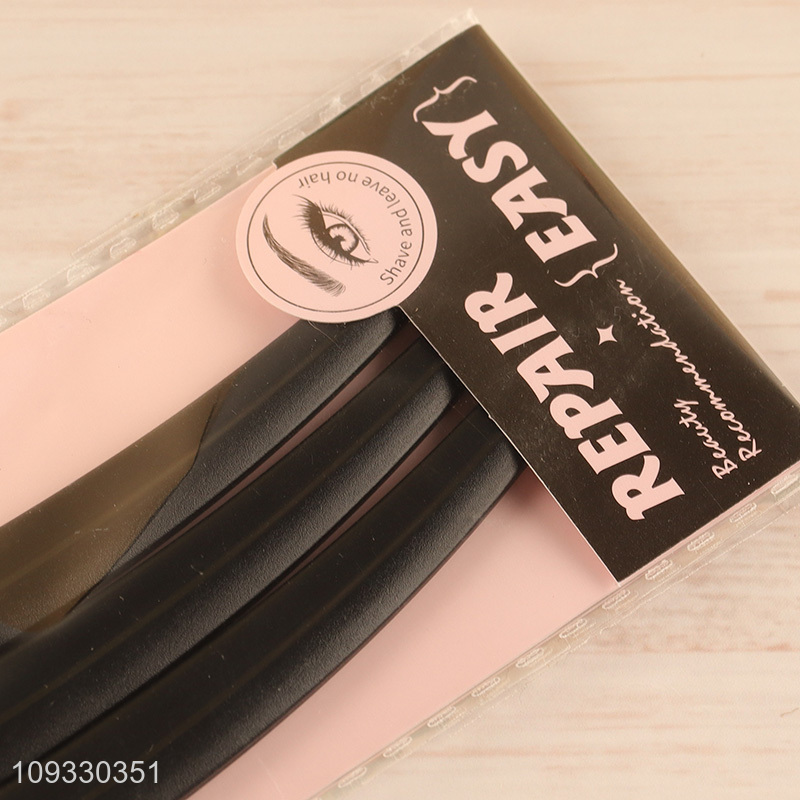 Most popular 3pcs makeup tool eyebrow trimmer set