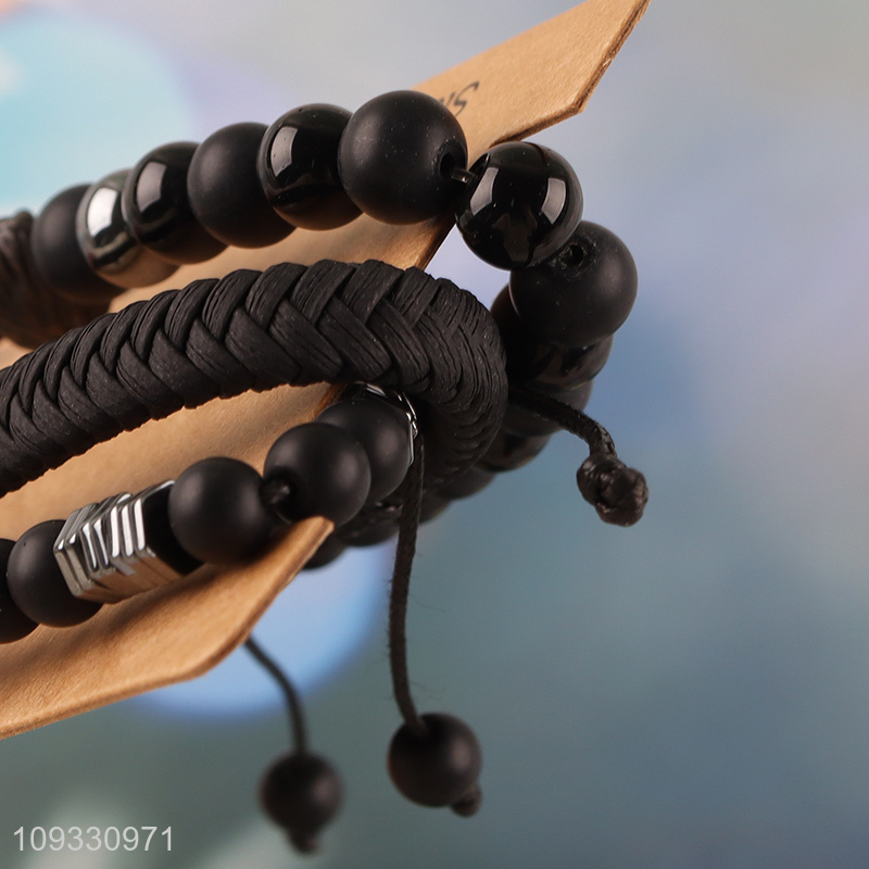 Yiwu market fashion jewelry beads bracelet for gifts