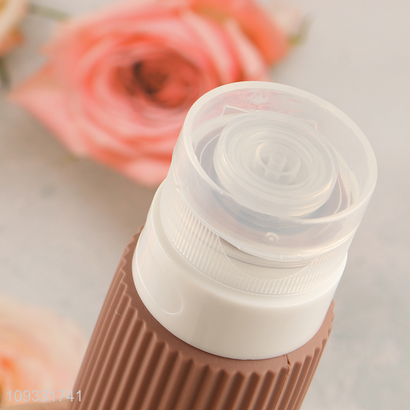 Top products portable 4pcs silicone dispensing bottle