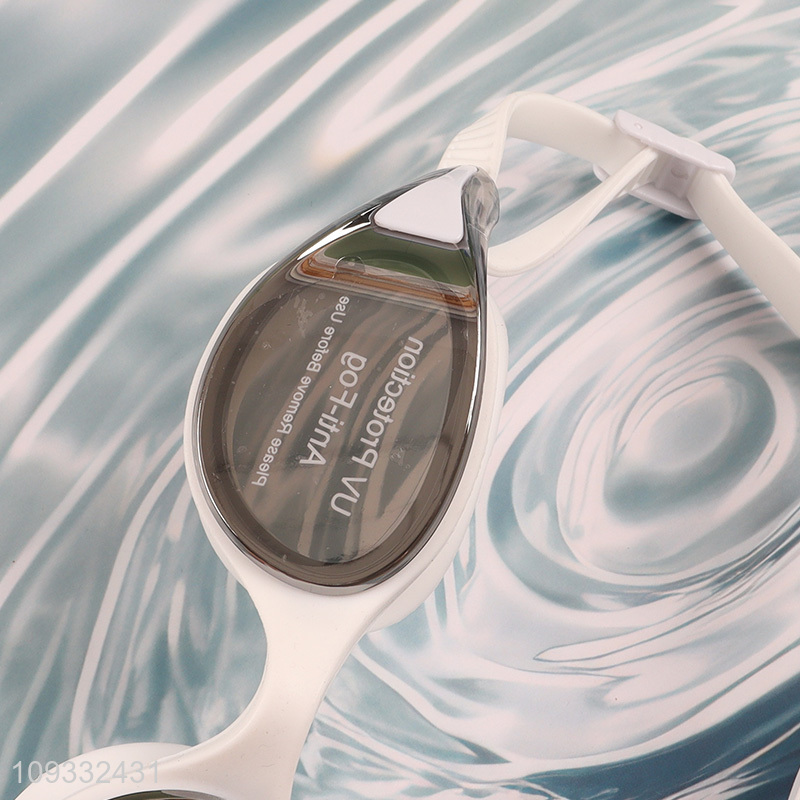 Top quality anti-fog adult swimming goggles for sale