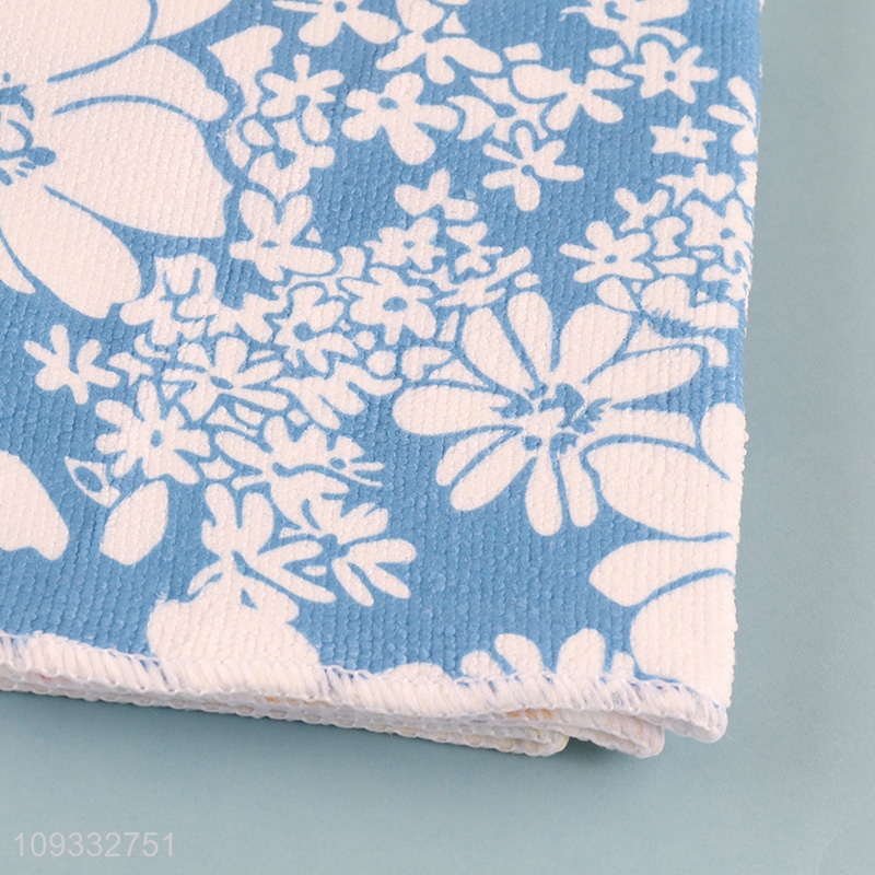 Good selling 3pcs printed cleaning towel cleaning clothes