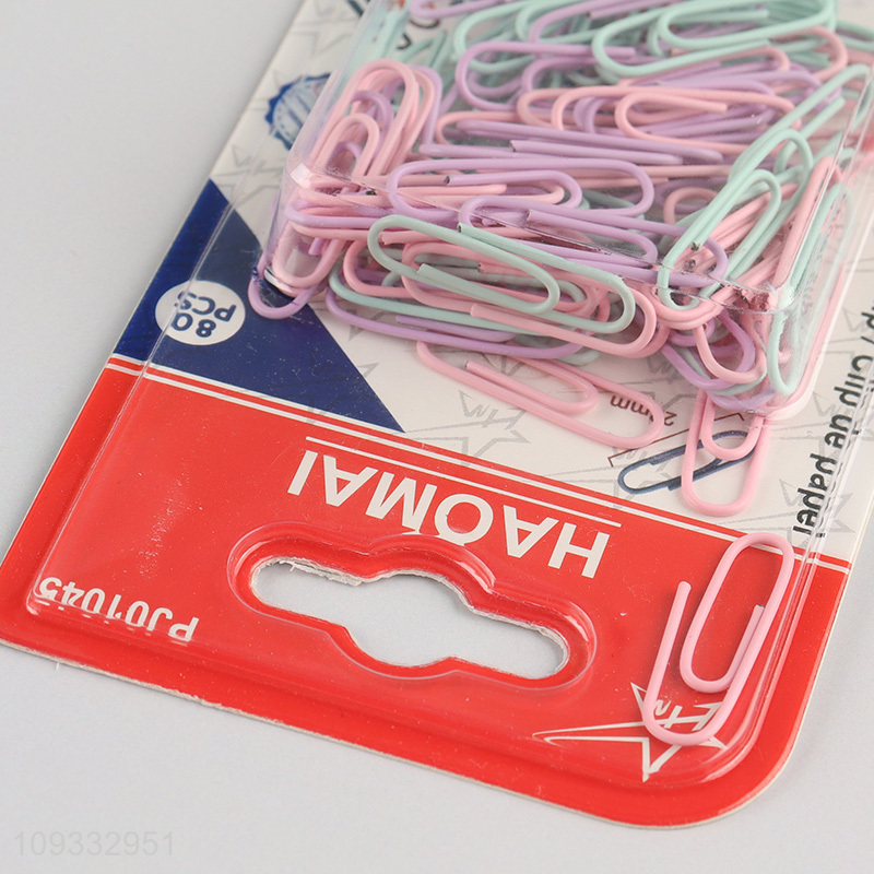 Good selling school office paper clips set