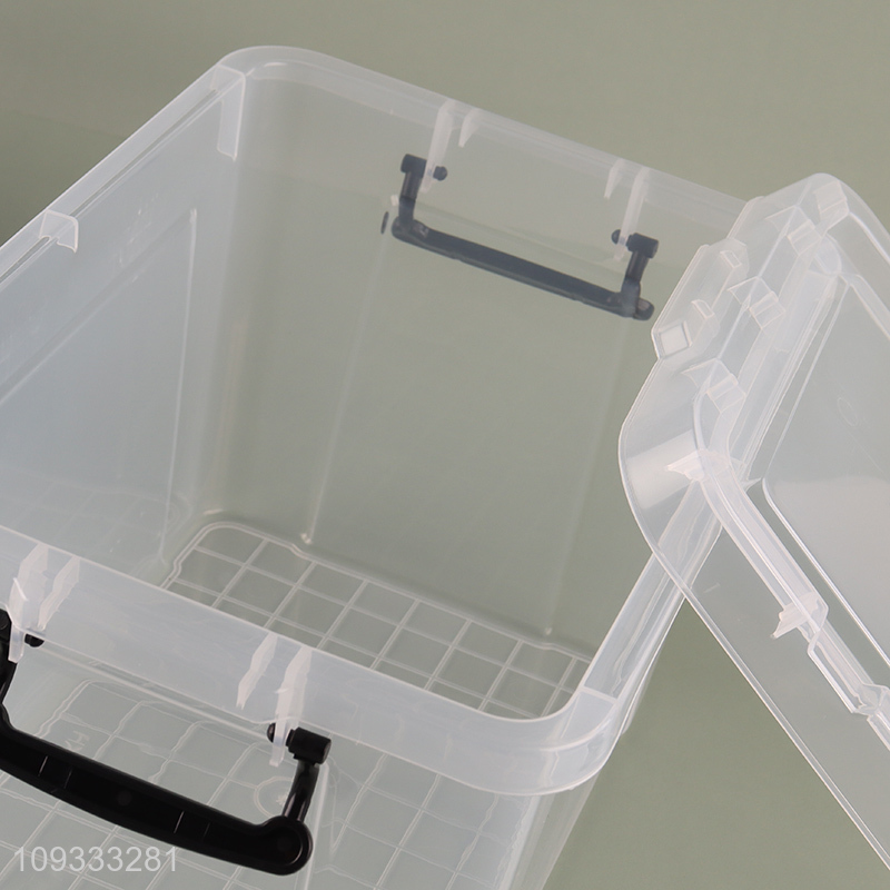 Hot selling large capacity clear storage bin
