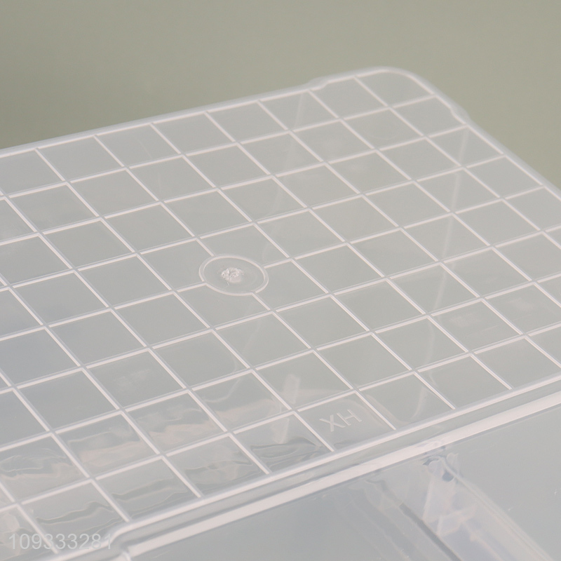 Hot selling large capacity clear storage bin