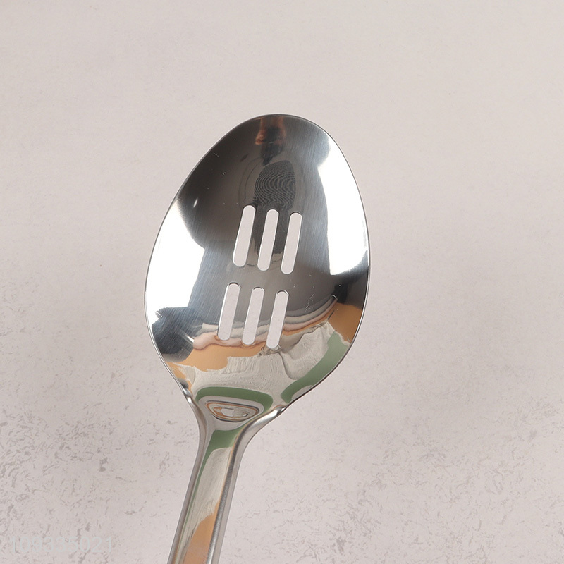 Factory price kitchen utensil slotted spoon