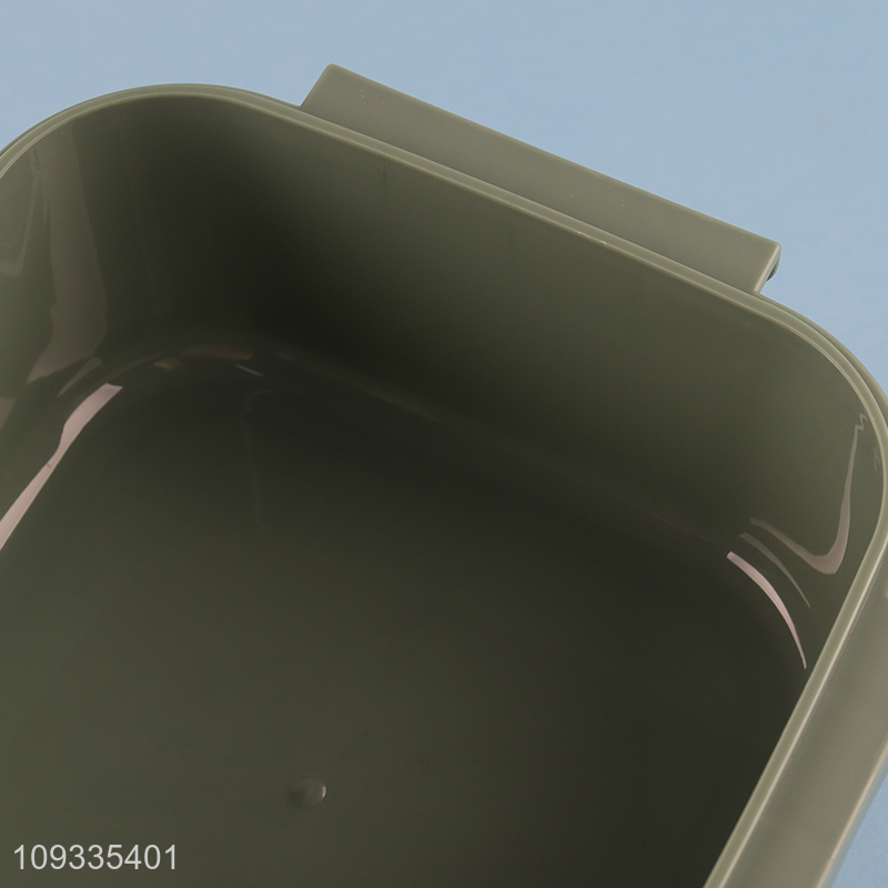 Low price school office plastic lunch box