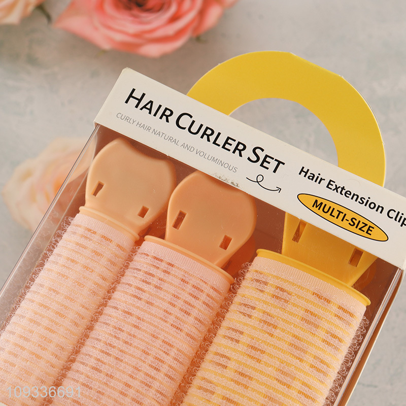 Hot selling 3pcs hair roller hair curler set