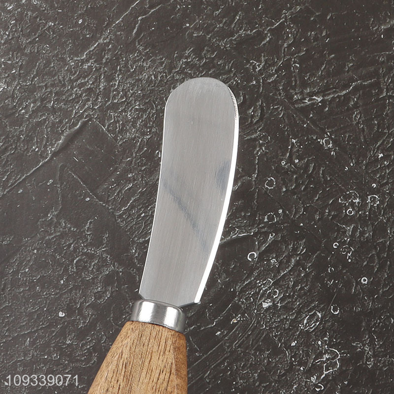 Good selling wooden handle cheese spatula butter spatula