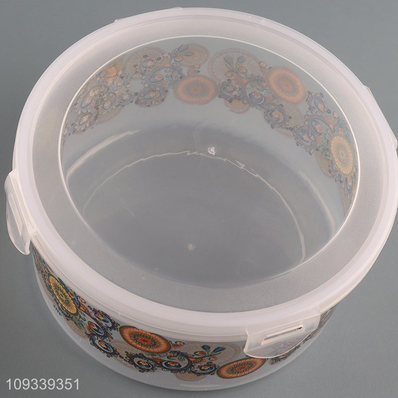 Online wholesale 5pcs round food container preservation box